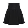 Pocket black skirt by Little Parni