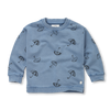 Umbrella print blue sweatshirt by Sproet & Sprout