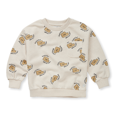 Cookies print sweatshirt by Sproet & Sprout