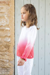 Ombre pink sweater by Tartine Et Chocolat